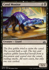 Sáurio do Canal / Canal Monitor - Magic: The Gathering - MoxLand